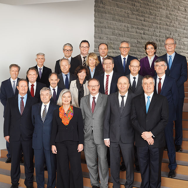 Group picture of the Board of Directors