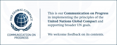 Logo Global Compact - Communication on Progress